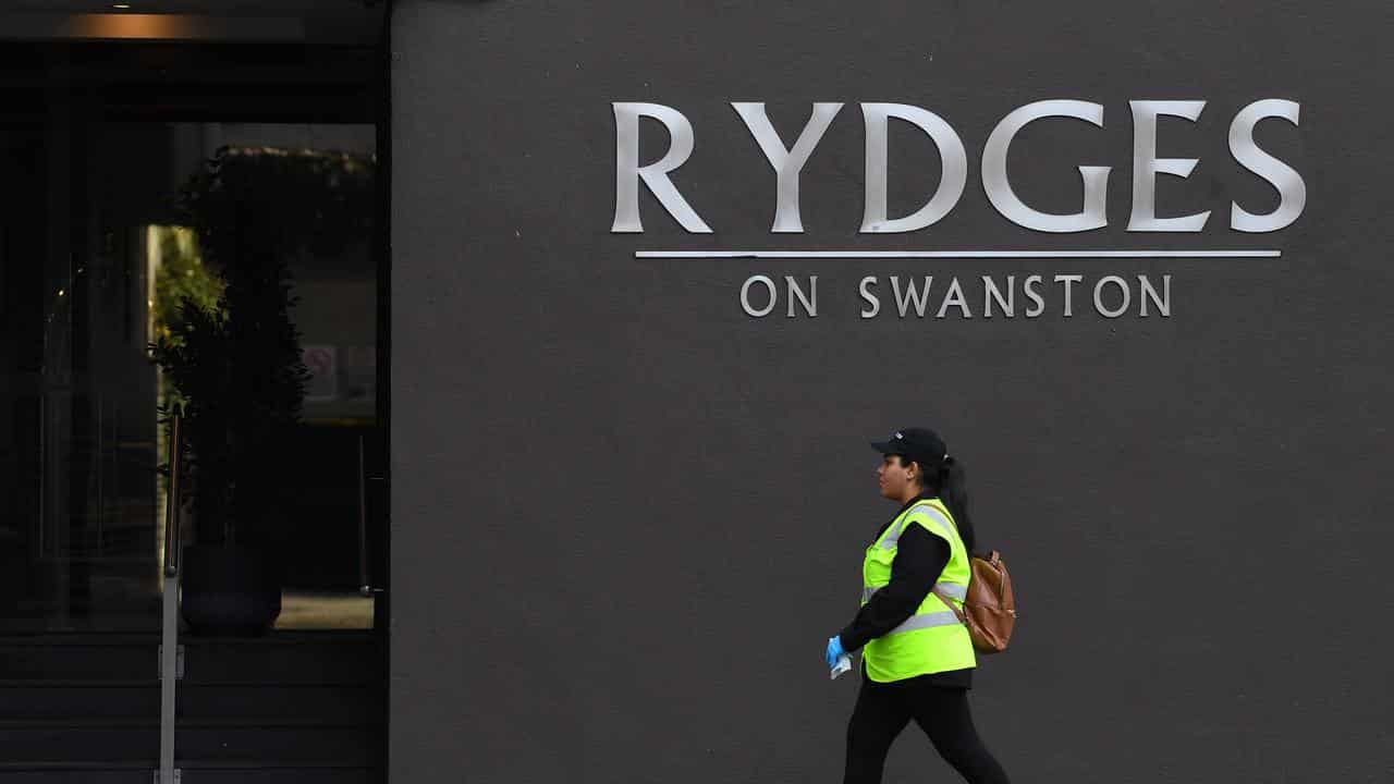 Exterior of Rydges on Swanston in Melbourne (file image)