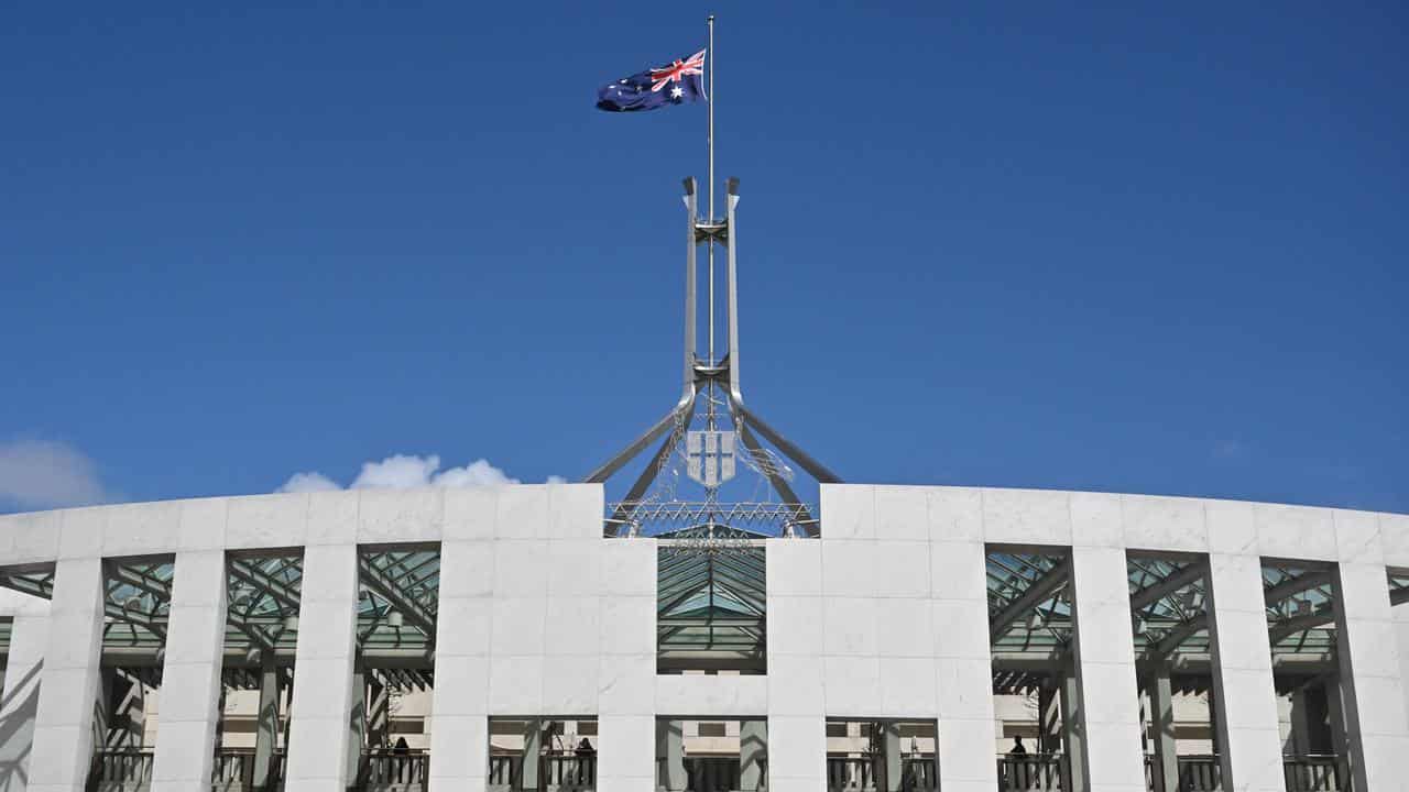 Parliament House in Canberra (file image)