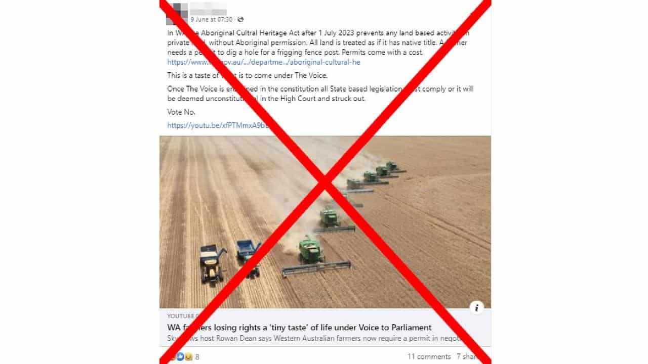 FactCheck WA Farming