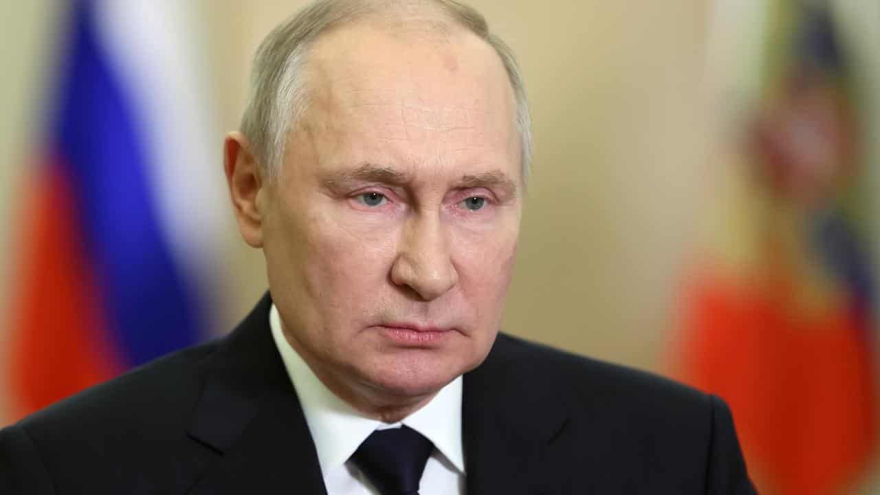 President Vladimir Putin says Russia's hold on Ukraine is improving.