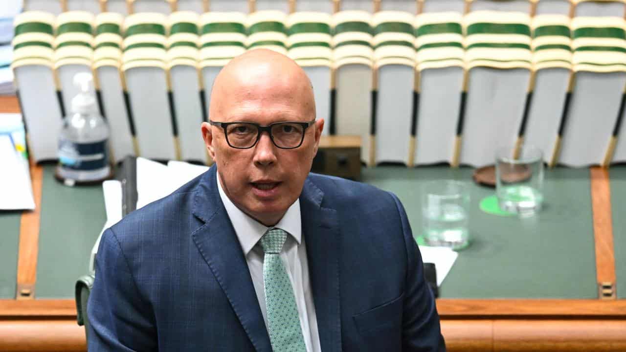 Peter Dutton walks away from voice promise