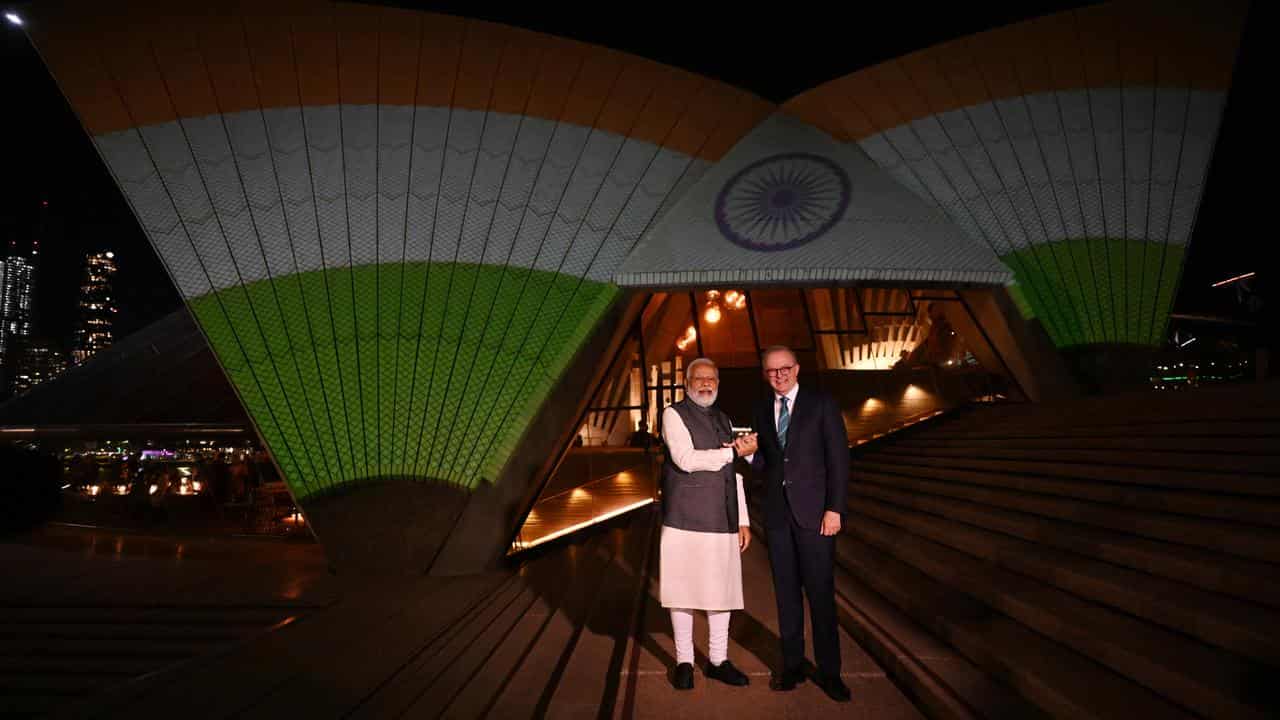 India’s Prime Minister Narendra Modi & Australian PM  Anthony Albanese