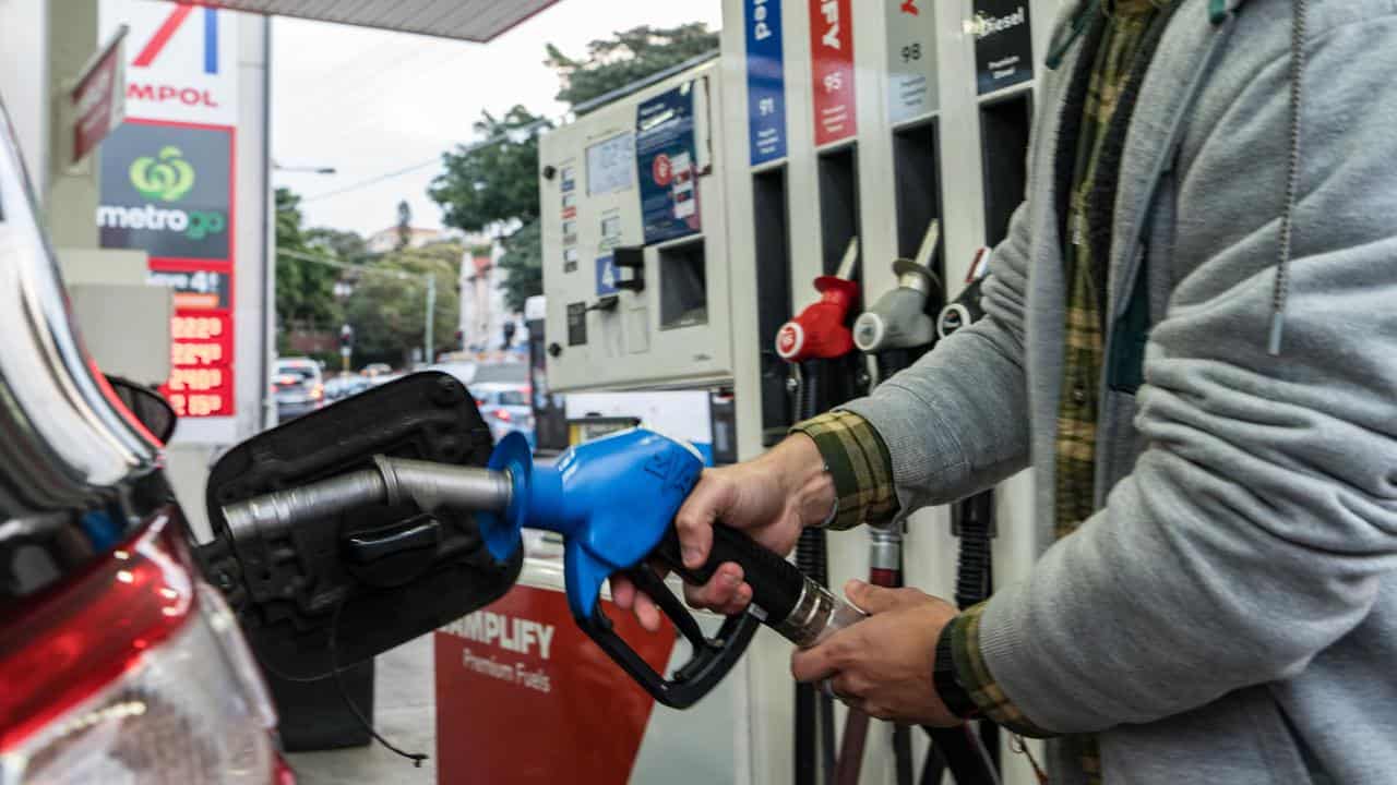 Petrol station in Sydney