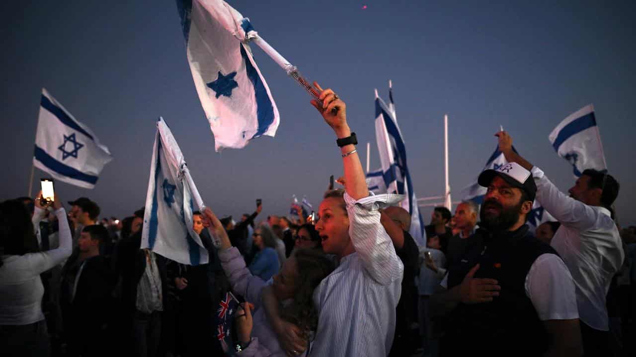 Israel vigil sydney 