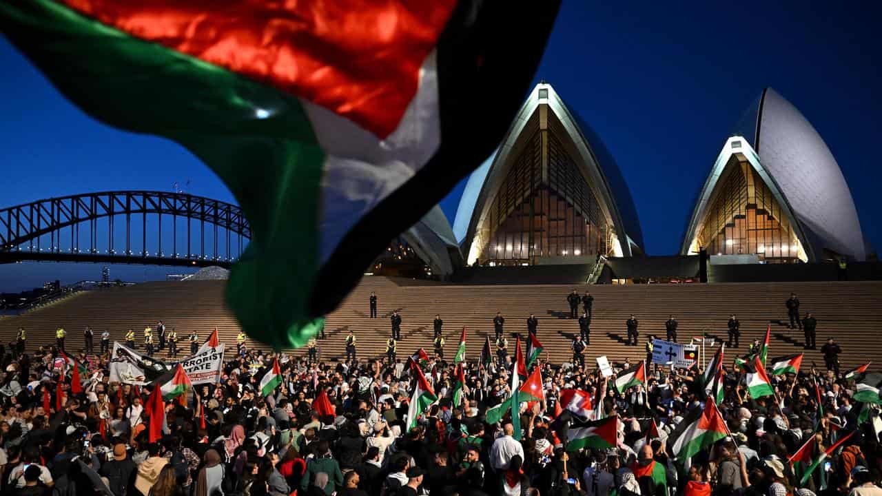 Free Palestine Rally Sydney