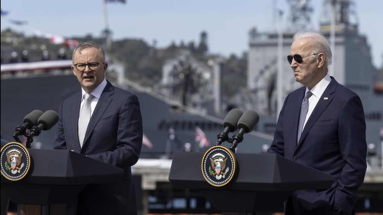 Anthony Albanese, Joe Biden