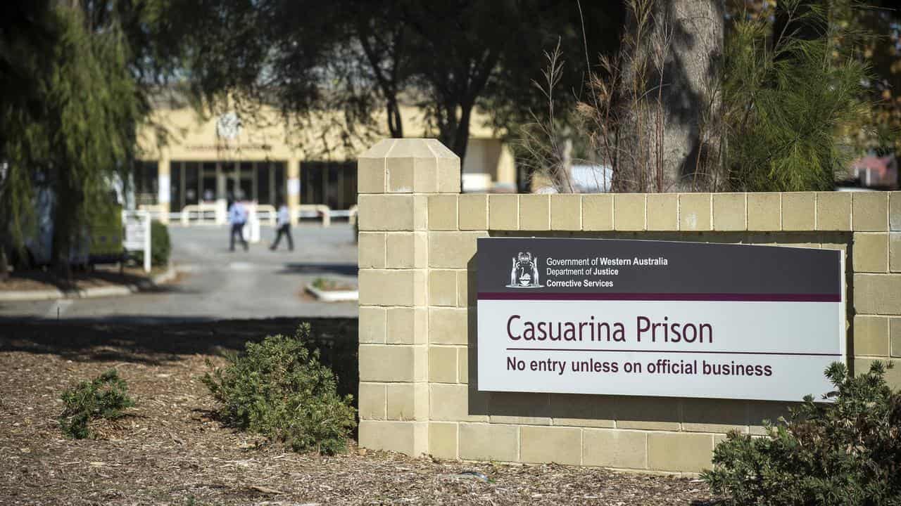 Outside of Casuarina Prison