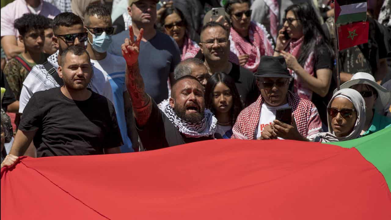 Pro-Palestine rally Sydney