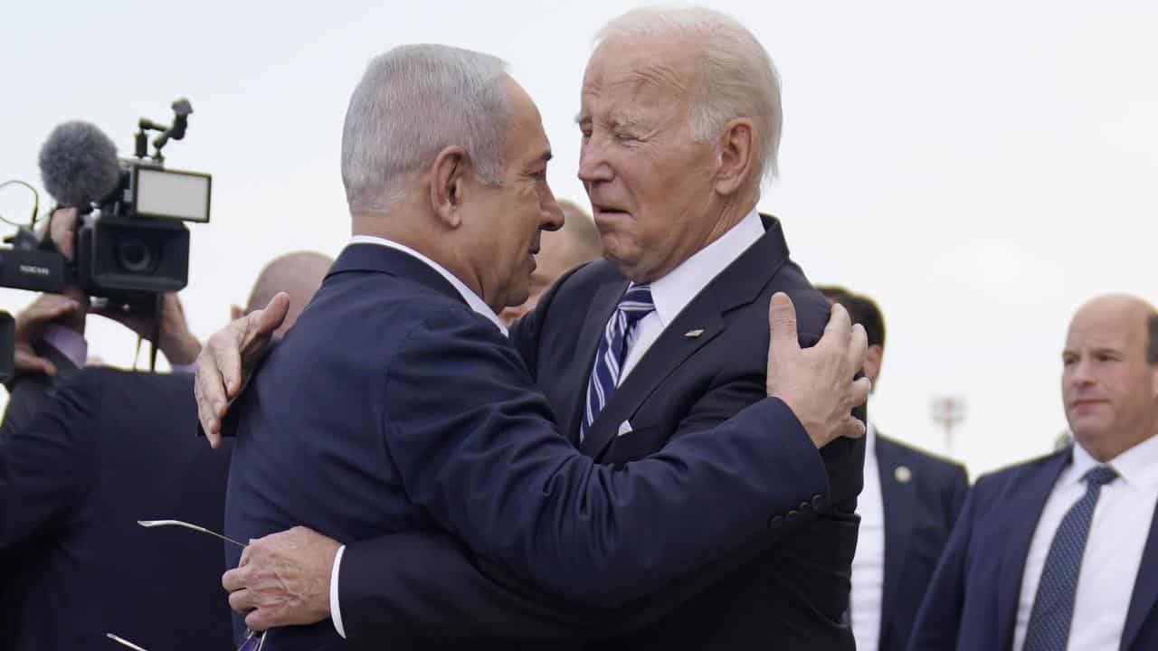 Joe Biden Benjamin Netanyahu