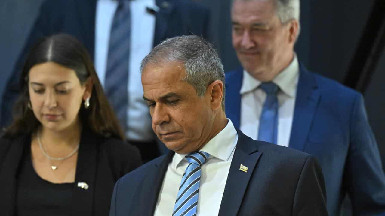 Israeli ambassador to Australia Amir Maimon at the National Press Club