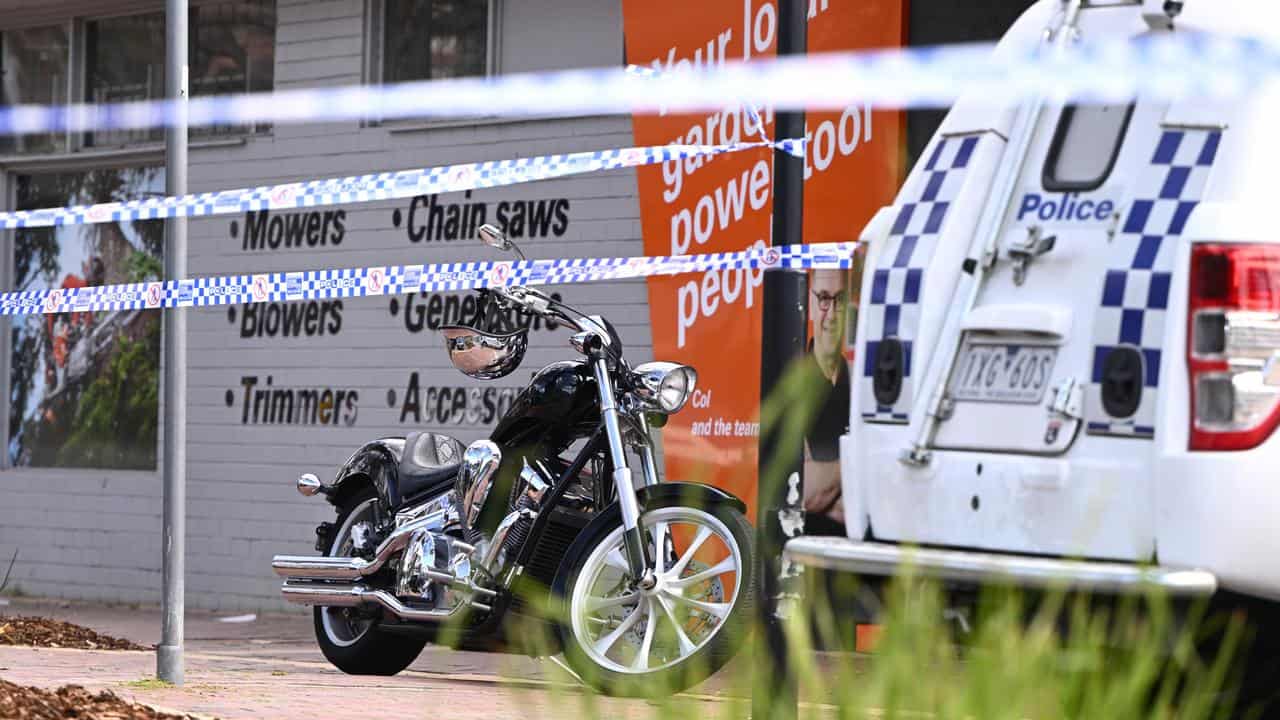 Fatal shooting scene at Keilor (file image)