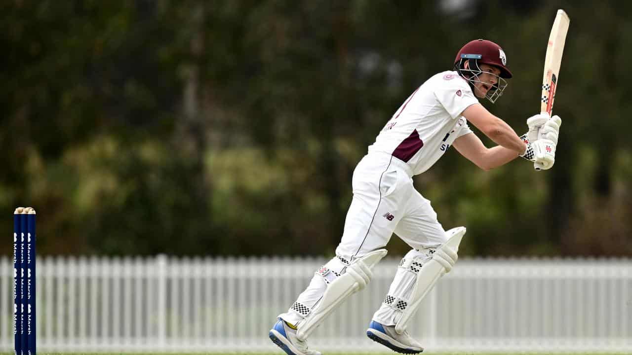 Jack Clayton of the Queensland Bulls