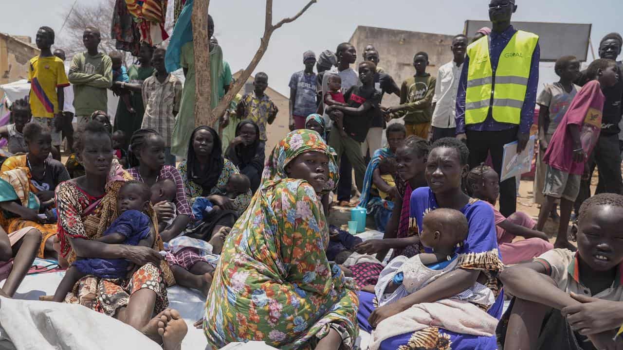 Millions of civilians have been displaced by war in Sudan.