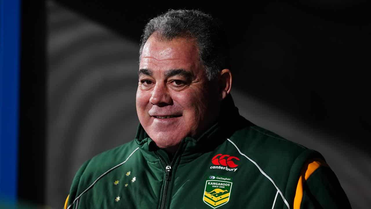 Kangaroos coach Mal Meninga.