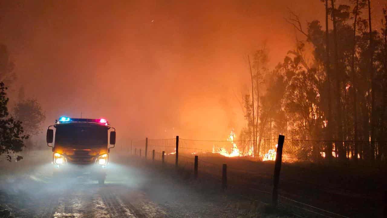 A fire in Queensland