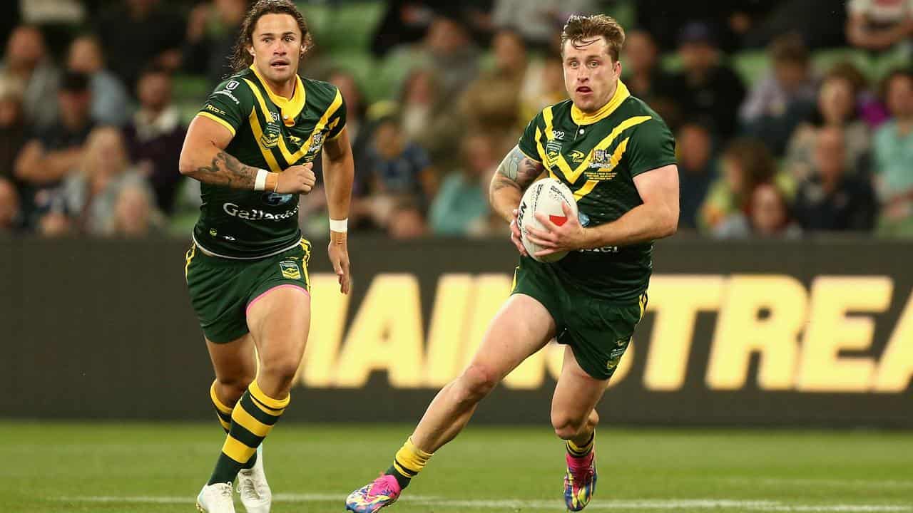 Cameron Munster for the Kangaroos