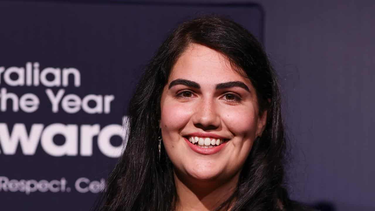 Young Australian of the Year for the ACT Caitlin Figueiredo