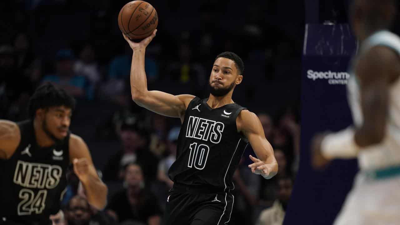 Brooklyn Nets guard Ben Simmons.