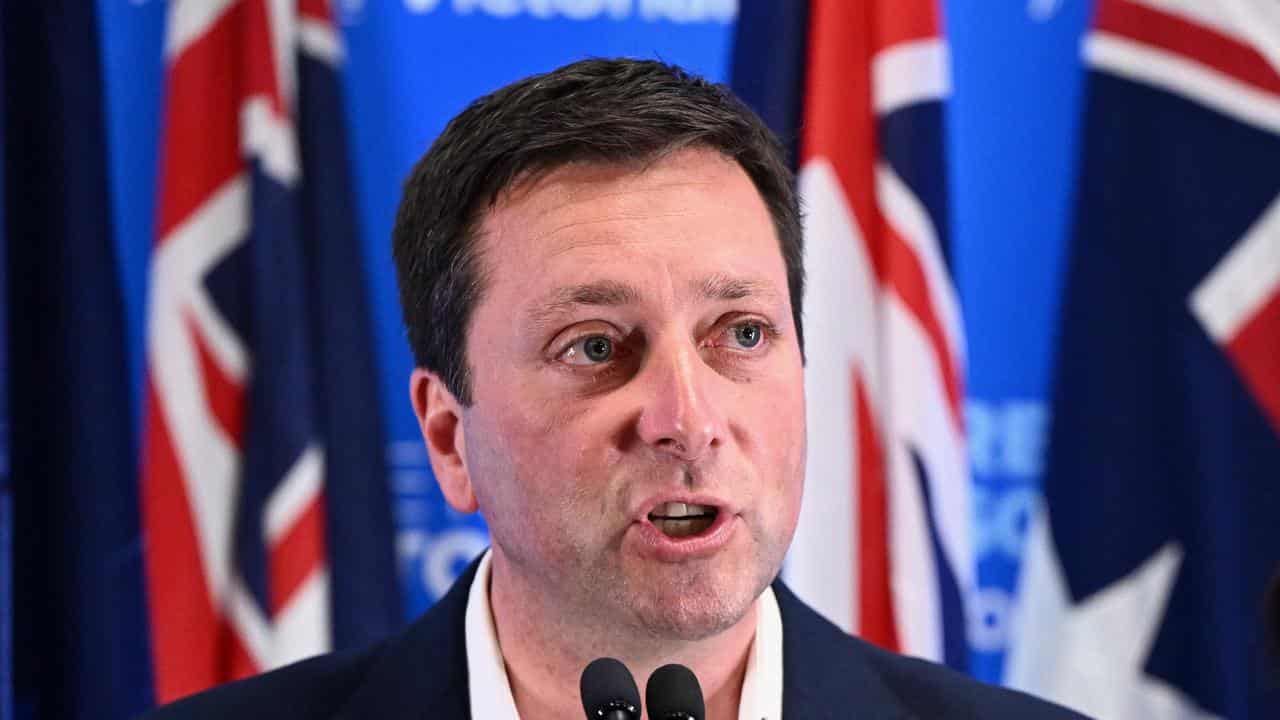 Former Victorian opposition leader Matthew Guy