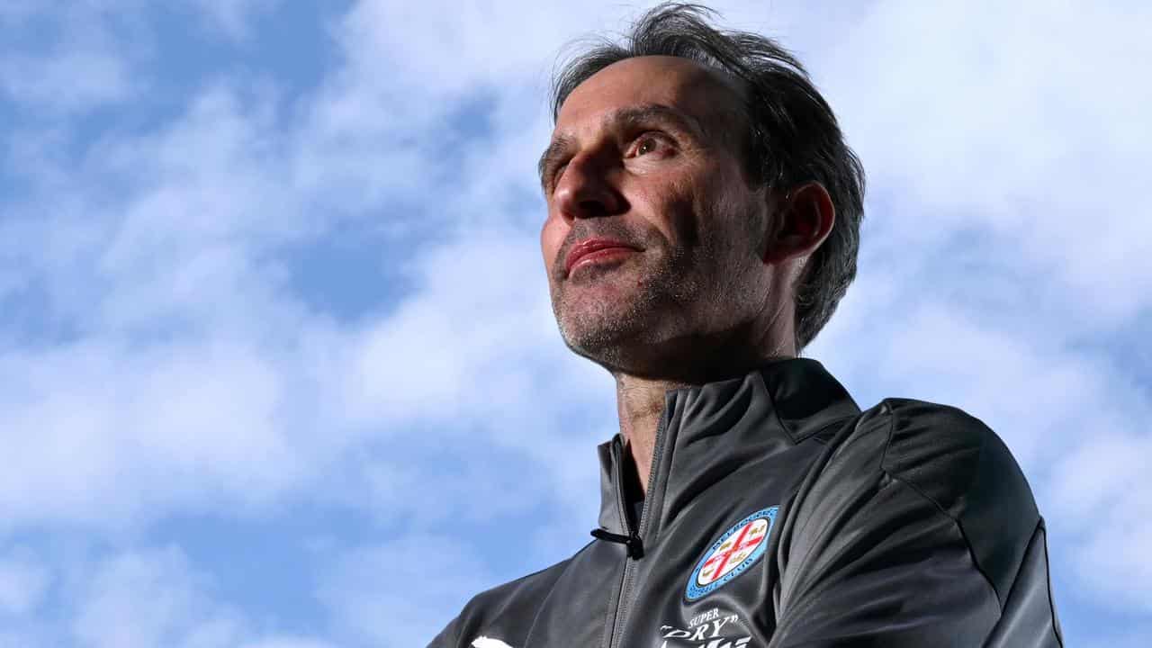 Melbourne City head coach Aurelio Vidmar