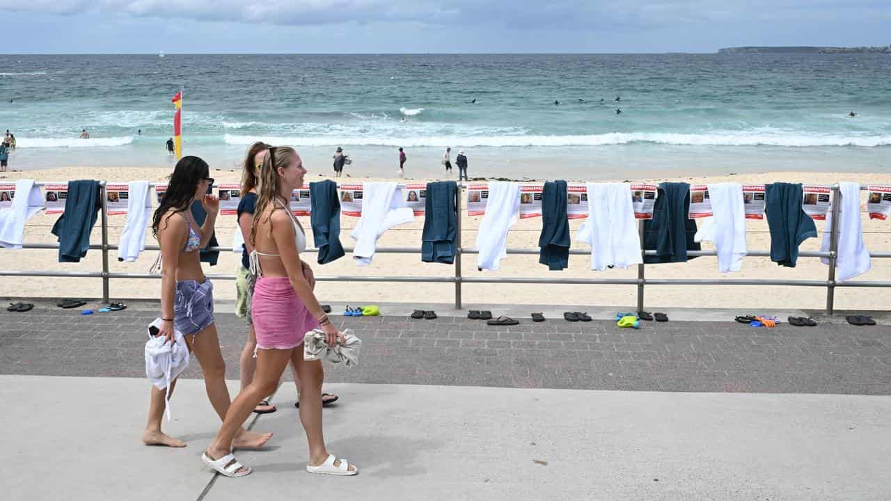 The memorial at Bondi Beach 