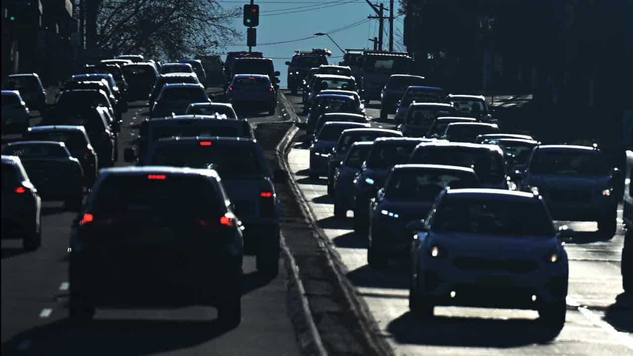 Sydney traffic congestion