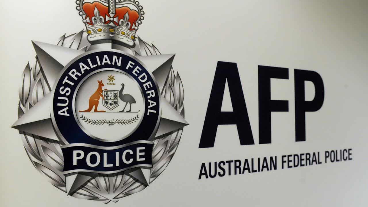 An Australian Federal Police logo