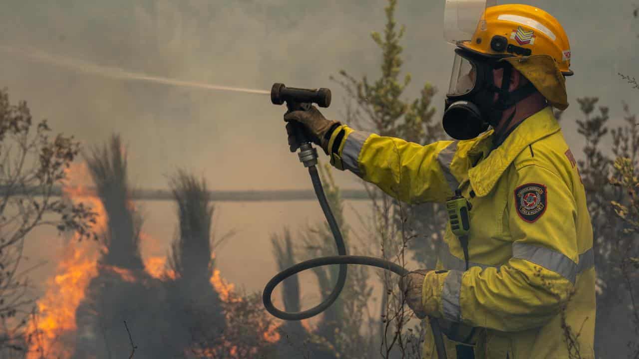 Firefighter in Western Australia