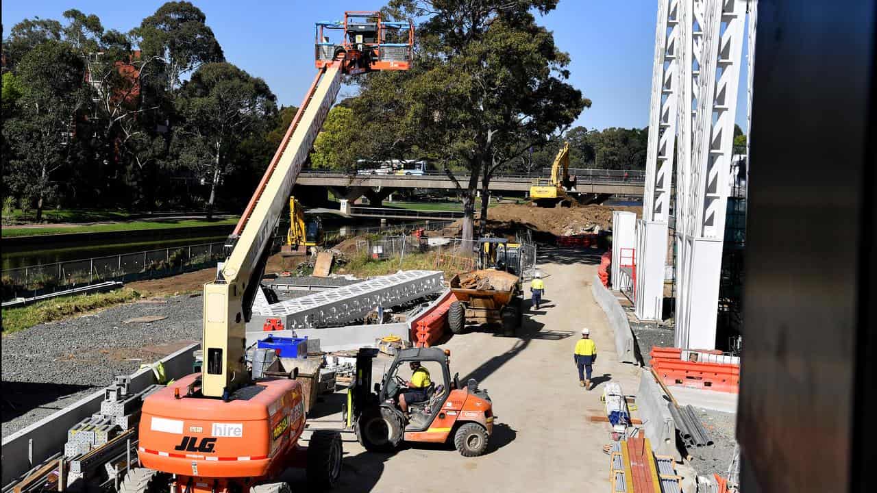 Sydney construction site