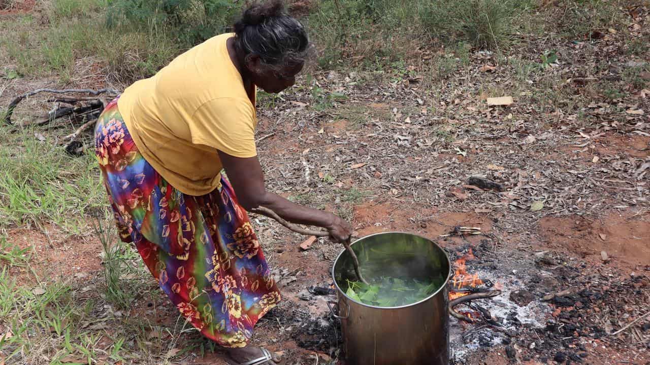 Elder and teacher Yalmay Yunupingu