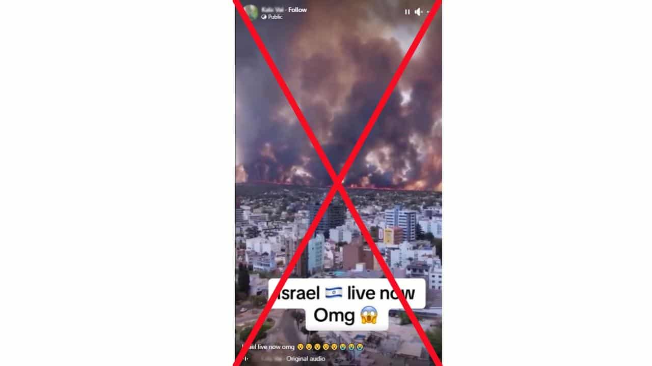 Fake Israel video