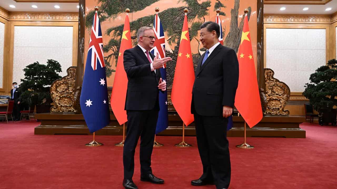 Anthony Albanese meets with China’s President Xi Jinping