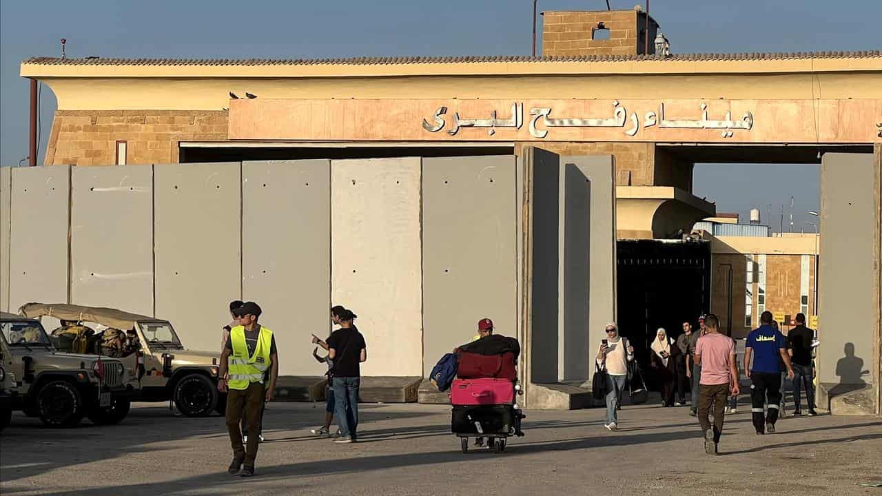 The Rafah border crossing