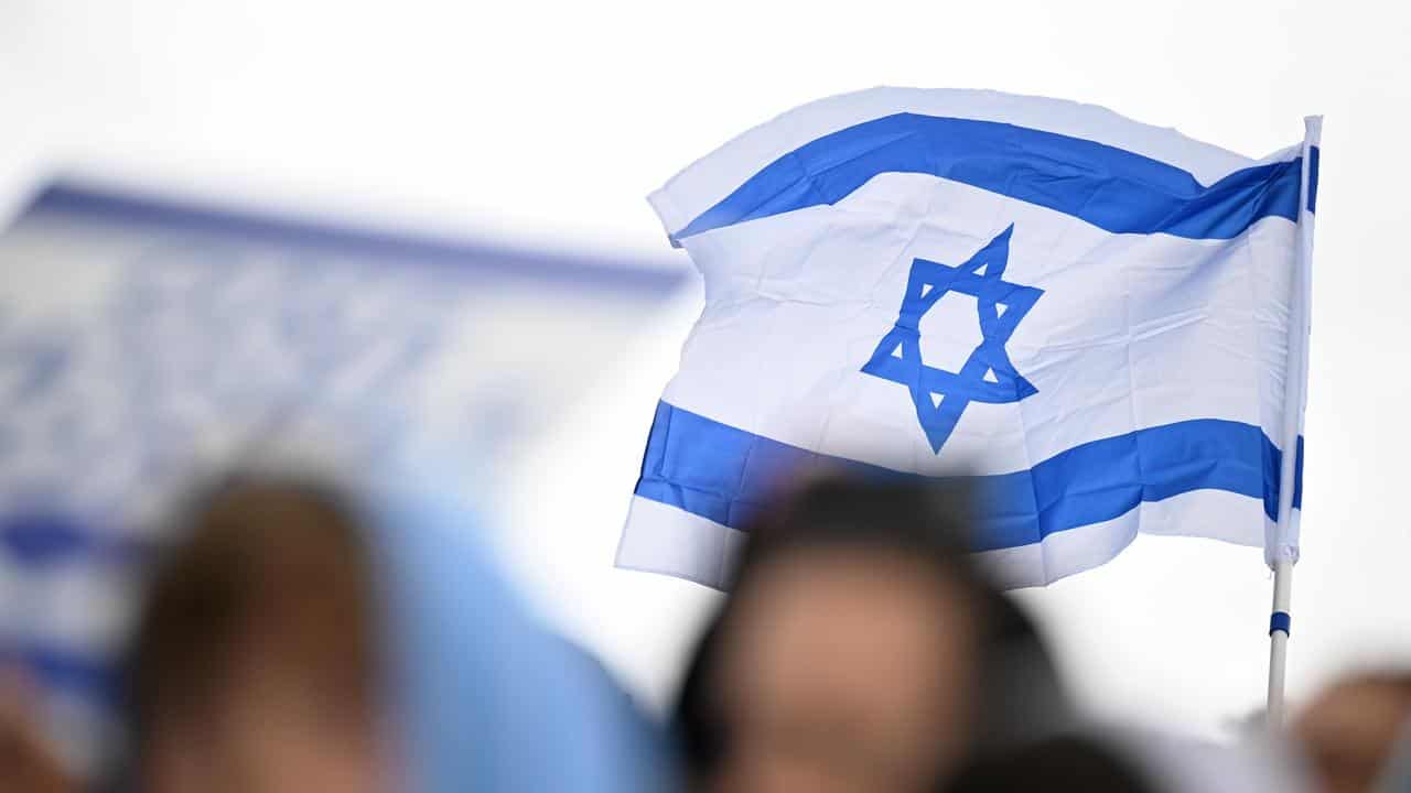 The flag of Israel (file image)