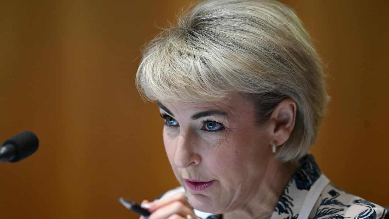 A file photo of Michaelia Cash