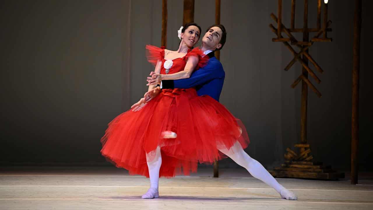 The Australian Ballet's Amy Harris and Nathan Brook