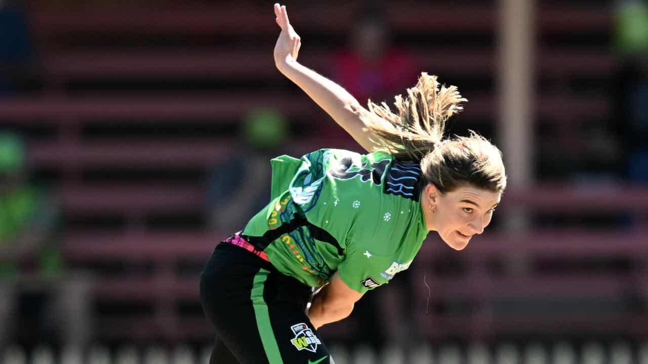 Melbourne Stars matchwinner Annabel Sutherland.