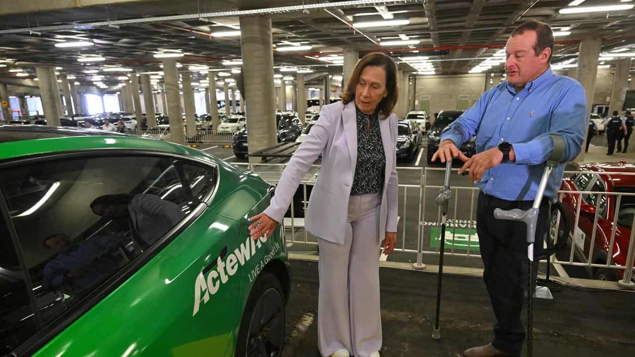 Parliament House car charging 