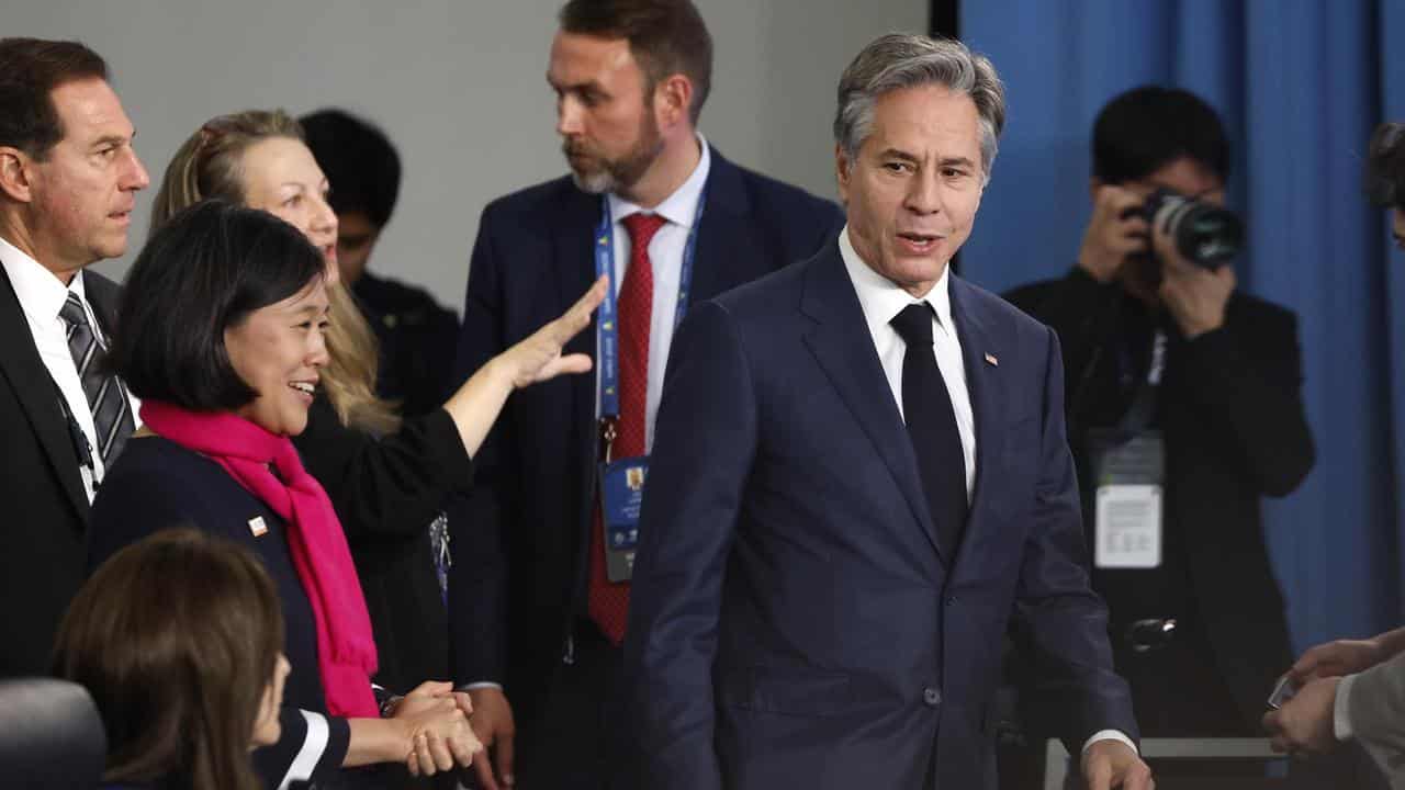 US Secretary of State Antony Blinken at the APEC summit