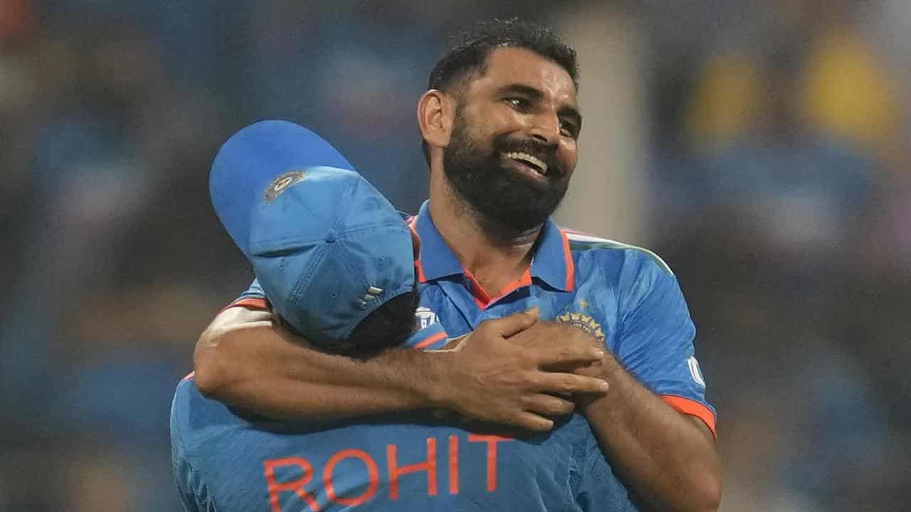 Shami and Rohit for India