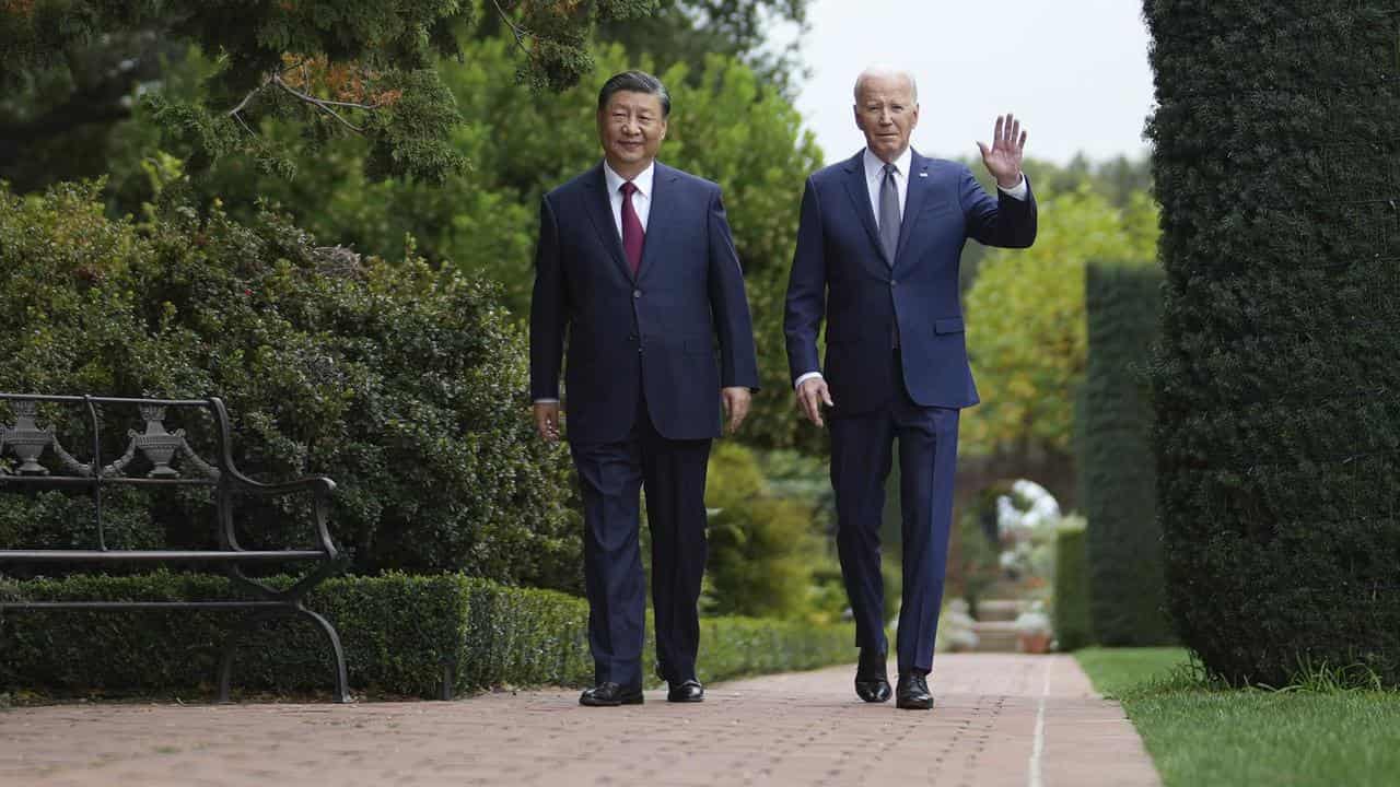 President Joe Biden and China's President Xi Jinping