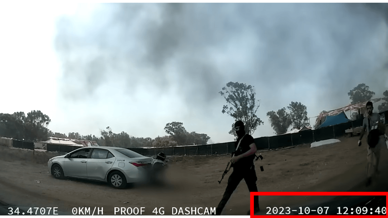 Hamas dashcam