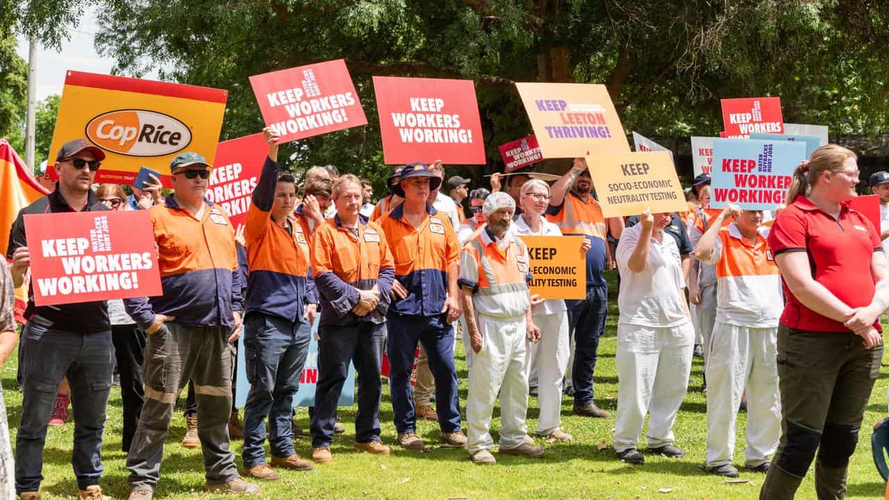 Water buyback rally.