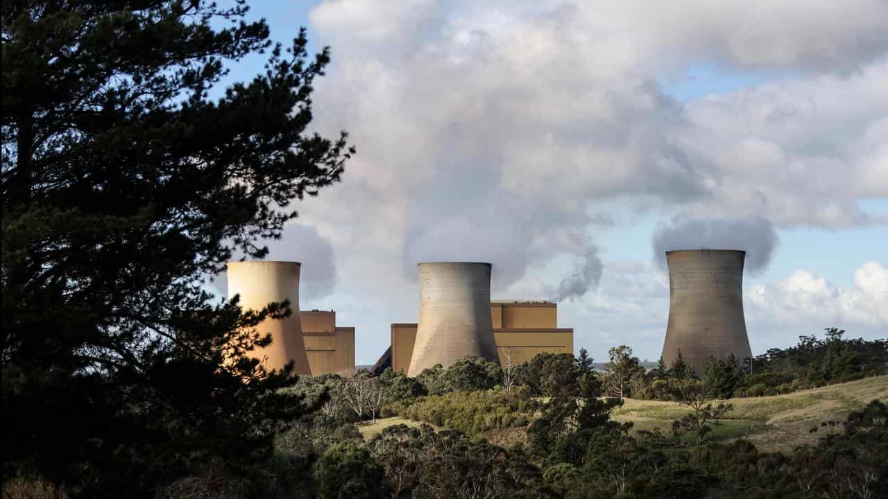 Coal-fired power plant file image