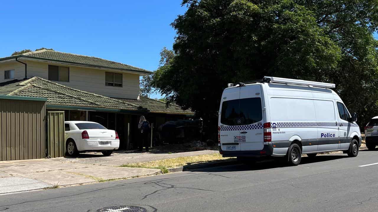 Murder scene in Adelaide