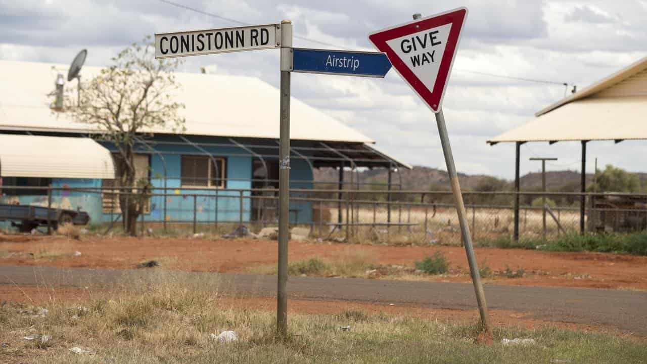 Yuendumu, northwest of Alice Springs.