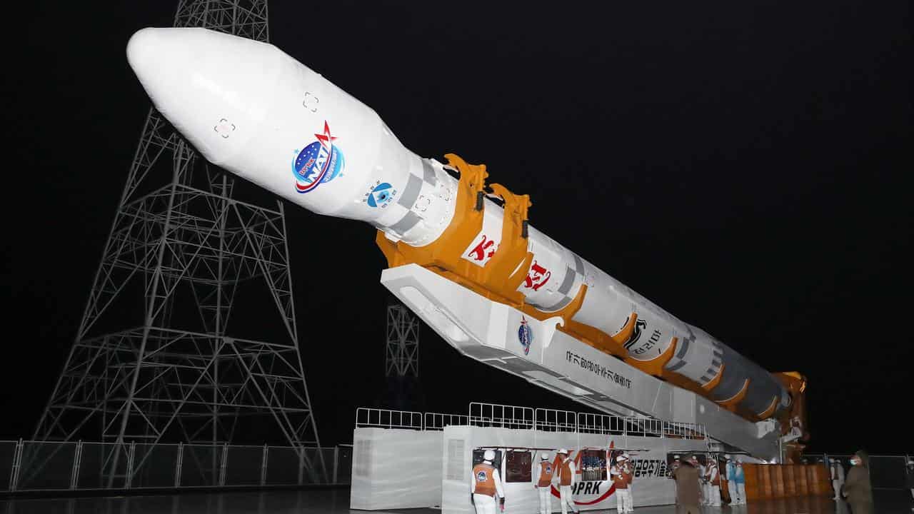 KCNA image of a Chollima-1 rocket