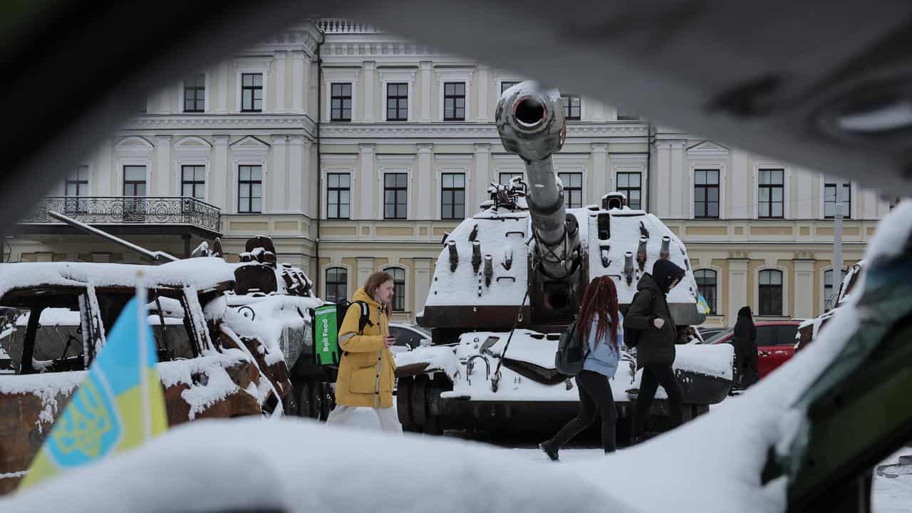 Kyiv pedestrians