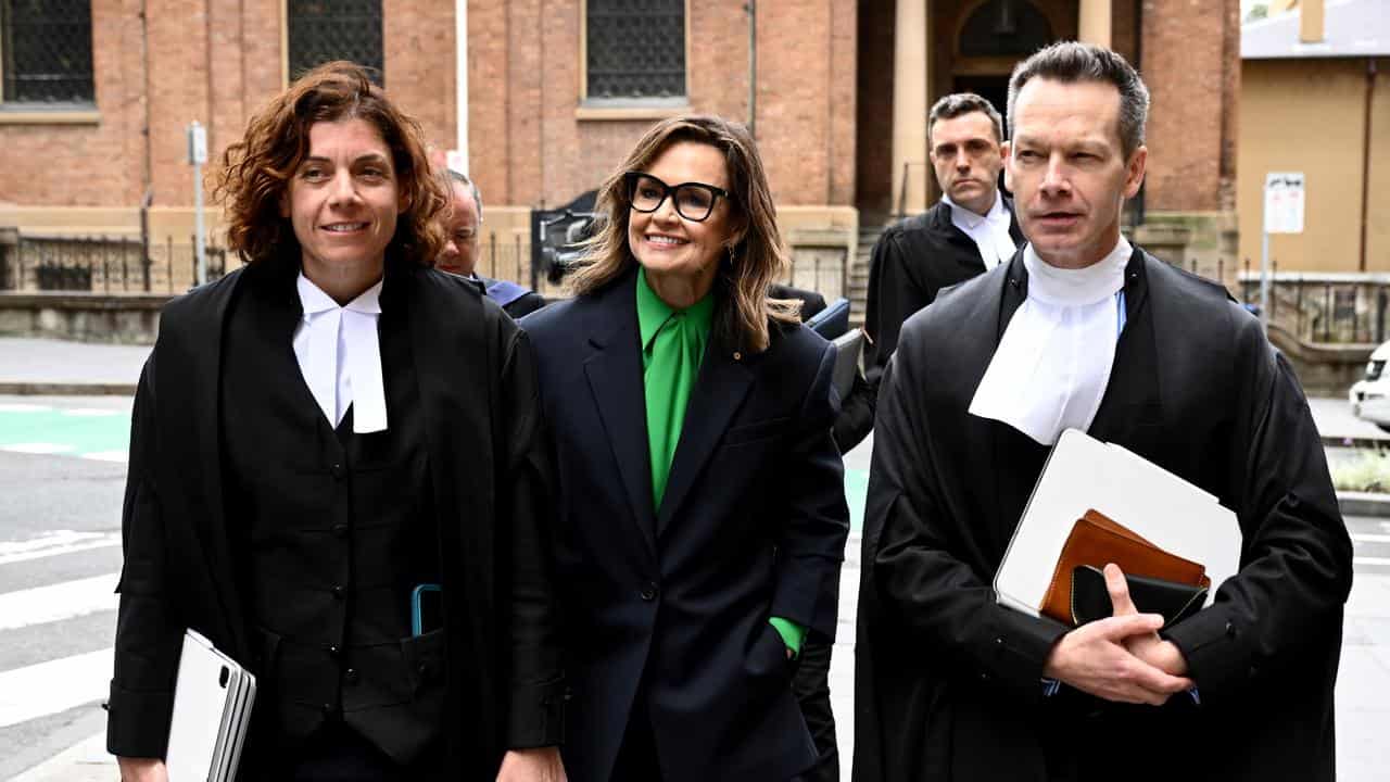 (L to R) Sue Chrysanthou, Lisa Wilkinson and Matthew Collins 