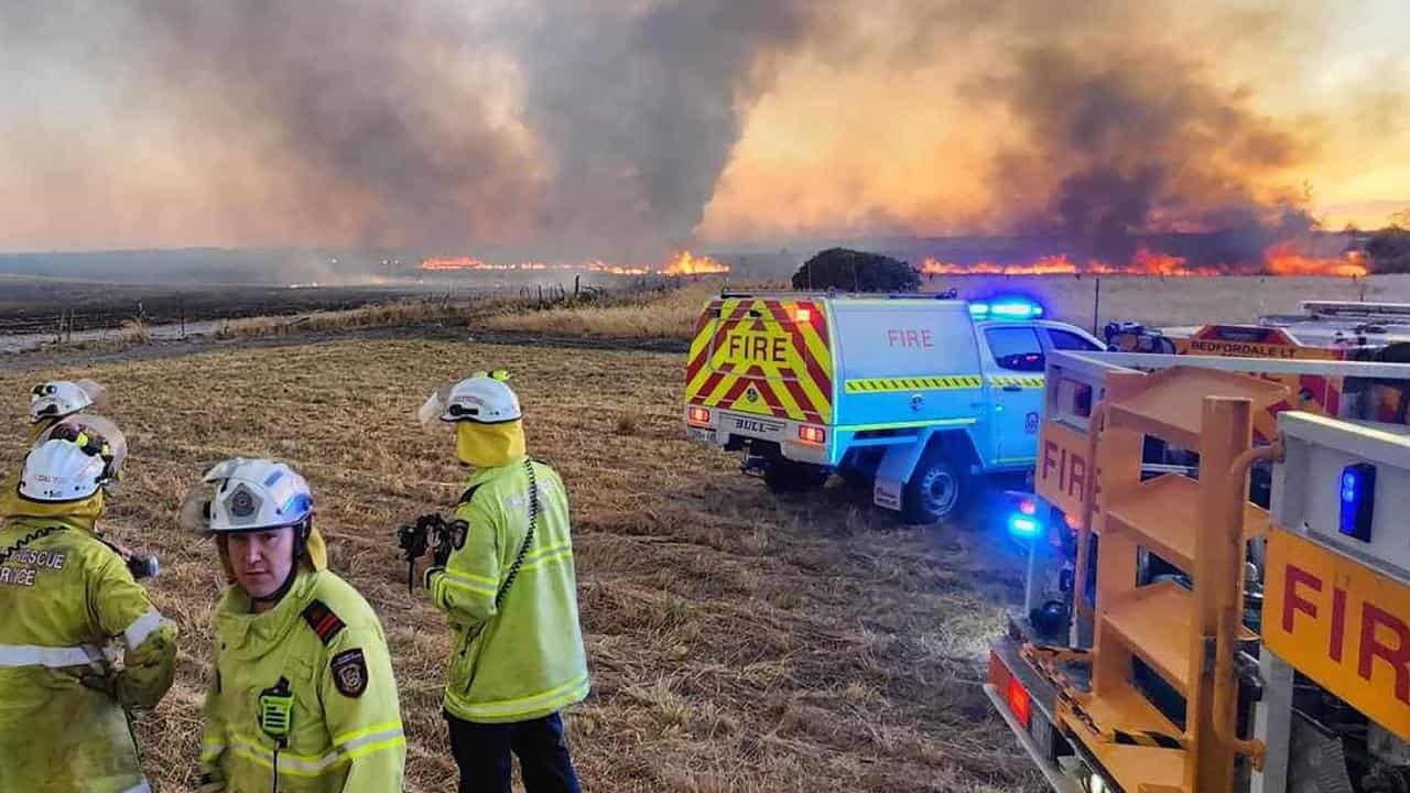 Perth bushfires